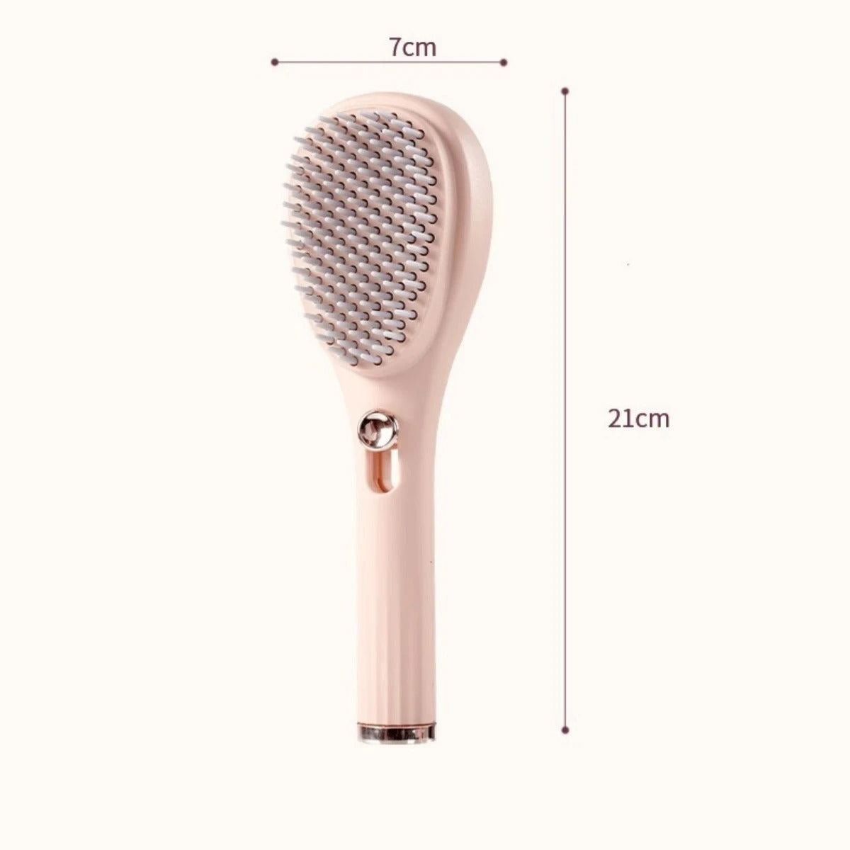 Dual-Sided Hair Brush with Scalp Massager